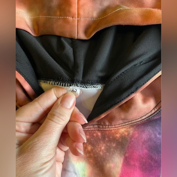 Panda/cat astronauts hoodie, comfy stretchy material, women’s XS - Picture 2 of 3